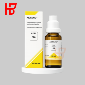 ADEL 34 (Ailgeno) প্লীহা (Spleen), লিভার এবং শরীরের ডিটক্সিফিকেশন উন্নত করে।